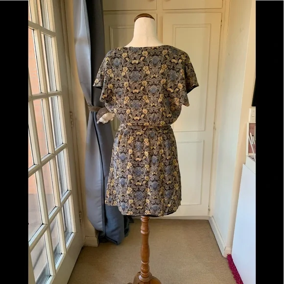 MANGO COLLECTION- Paisely dress shirred waist - Picture 5 of 7